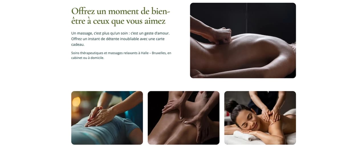 Site bien-être premium